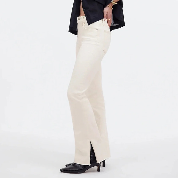 Madewell Vintage Canvas Petite Kick Out Full-Length Jeans Size 24P - Picture 3 of 6